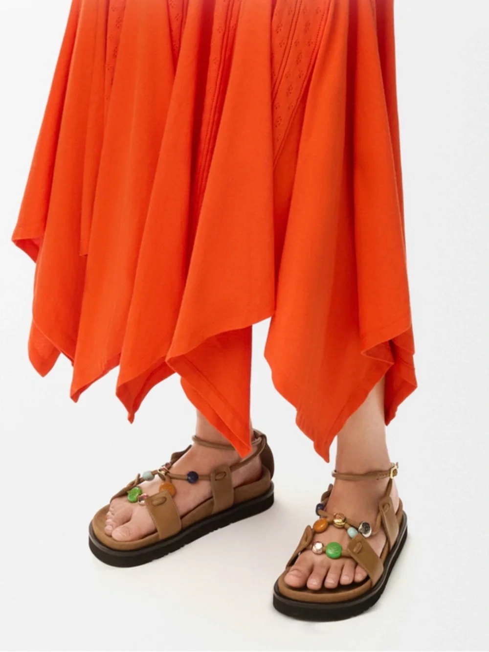 Loewe Pebble Beads Fussbett Sandal - NIB - Picture 11 of 11